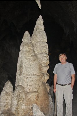 Bob at Carlsbad Caverns