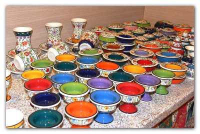 hand painted ceramics  