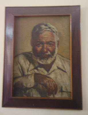 Hemingway in La Terraza Bar