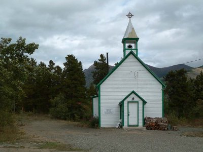 Carcross - sur la route de Whitehorse / on the road to Whitehorse