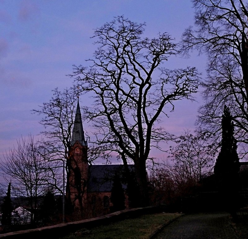 Church in the Twilight