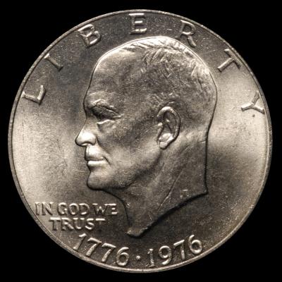 1976 Type 2Eisenhower DollarPCGS MS 66