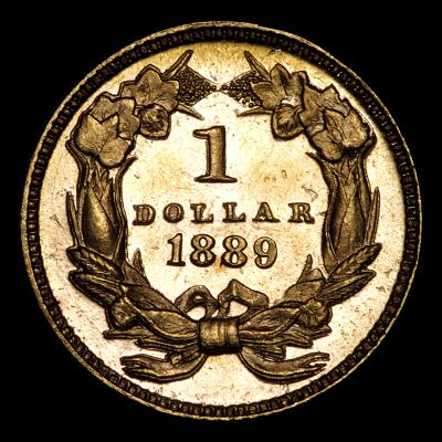 1889 Type ThreeGold Dollar