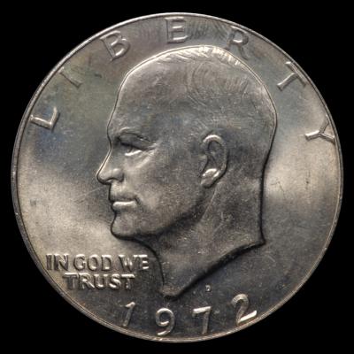 1972-dEisenhower DollarPCGS MS 66