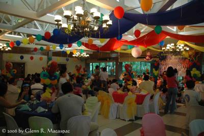 The ballroom