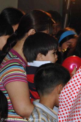 One of the crowd