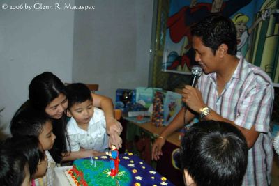 Tasting the cake