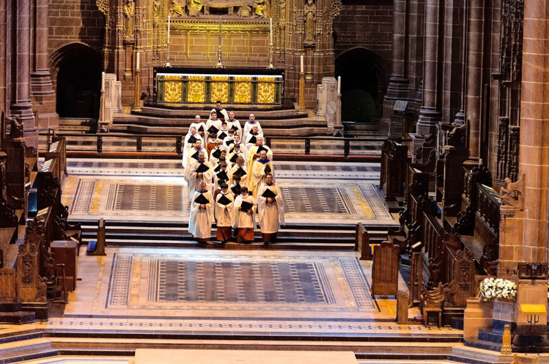 The choir on Armed Forces Day 