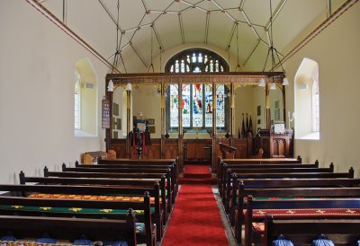 Lathom Park Chapel West to East