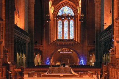 Liverpool Cathedral looking East to-West 