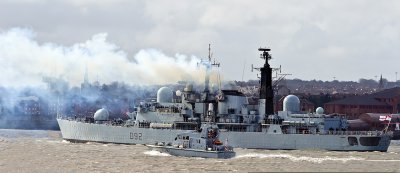 HMS Liverpool and HMS Charger   