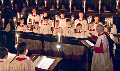 The choir of King's College Cambridge