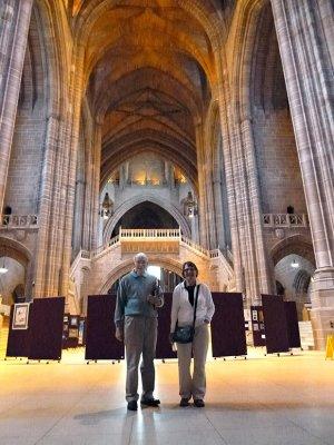 Carole and I in the Cathedral