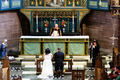 The wedding of Tracey and Paul