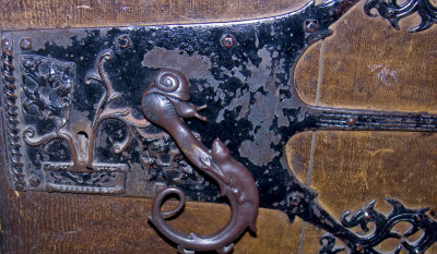 Snail and Serpent door handle.