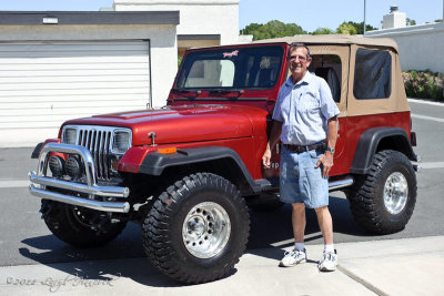 Harv and the new Jeep
