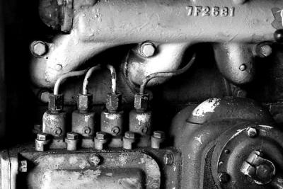 Old Gas Farm Engine