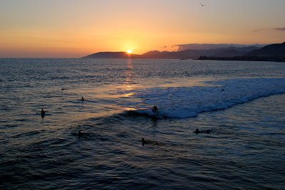 Pismo Beach Sun Set (Color)