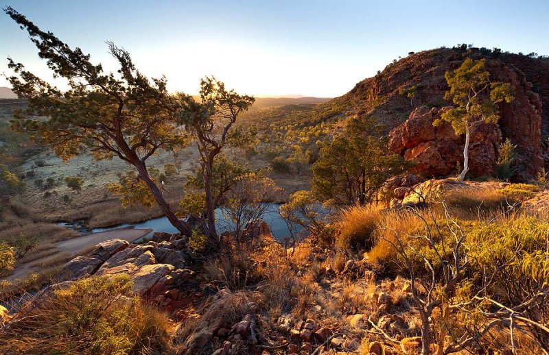 Early Morning Glen Helen Gorge