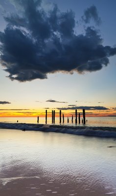 Port Willunga Jetty Sunset