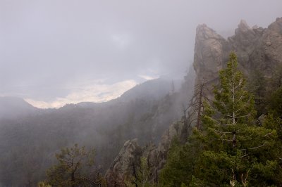Misty Mountain Top
