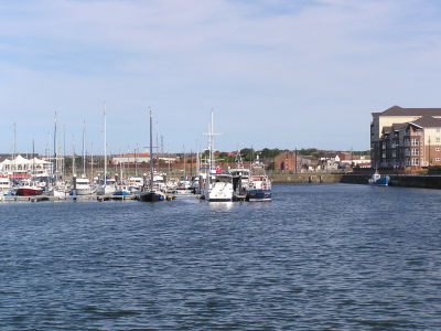 the bay at Tynemouth