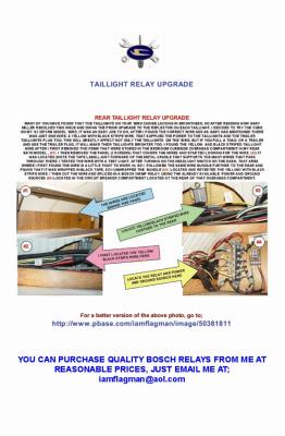 HEADLIGHT & TAILLIGHT RELAY UPGRADE PAGE 4