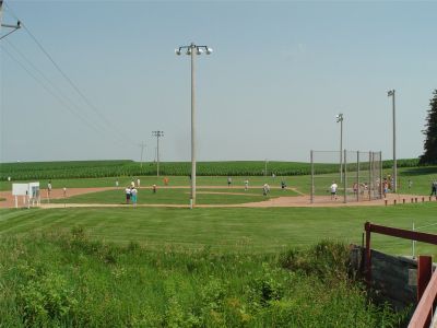 FIELD OF DREAMS BASEBALL FIELD