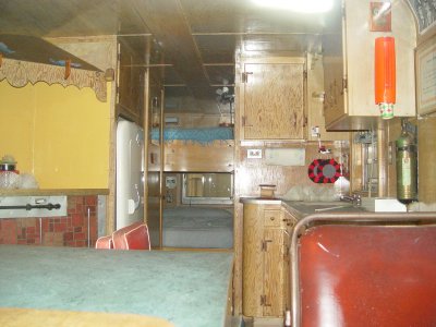 INSIDE OF THE MOTORHOME