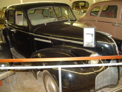 MY DAD'S FIRST CAR WAS LIKE THIS '38 BUICK, BUT BLUE IN COLOR