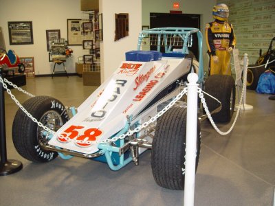 NEXTEL DRIVER DAVE BLANEY DROVE THIS SPRINT CAR