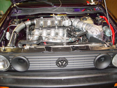 THE WILD HARE RACING CARS ENGINE IS A SLIGHTLY MODIFIED VW SCIROCCO 16V 1.8 LITRE