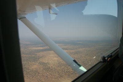All inter-camp flights were on 4 to 12 seater planes