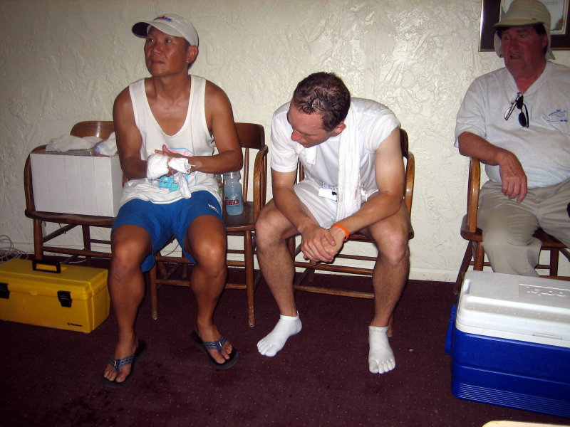 Casualties at the SPW Medical HQ
