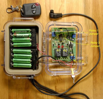 Homebuilt D200 Radio Frequency Remote Shutter Release