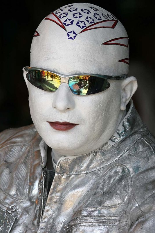 Las Vegas - human statue
