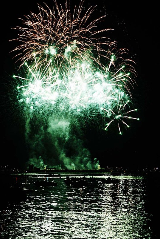 More fireworks