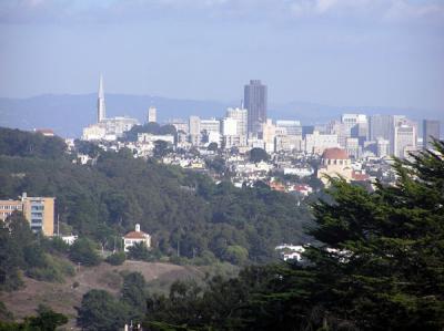 View of San Francisco from The California Palace of the Legion Honor