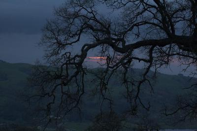 Sunset over Grant Ranch