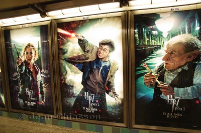 New York Subway Harry Potter