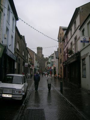 Streets of Caernarfon