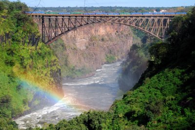 Bridge connecting Zambia and Zimbabwe