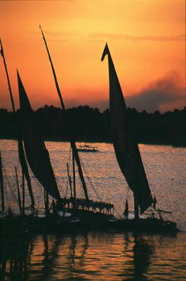 Tender breeze on the Nile