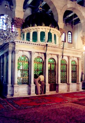 John the Baptist Shrine inside the Amawy Mosque