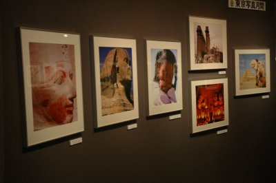 My exhibited photos on display