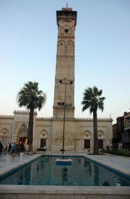 The Grand Ummayad Mosque in Aleppo