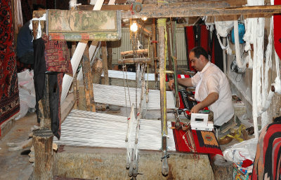 Carpet Weaver in Aleppo