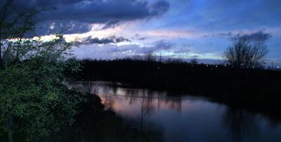 canal at sunset...