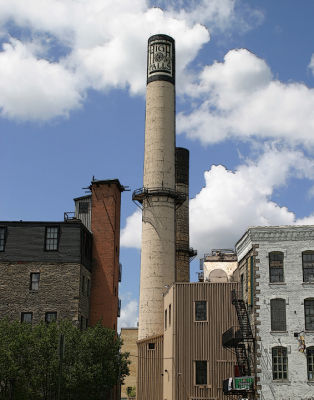 high falls brewery tower...