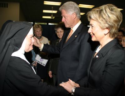 greet and meet Sisters of St. Francis...